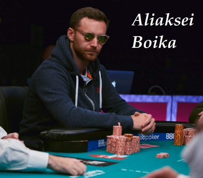 Aliaksei Boika at WSOP2018 №71 NLHE event